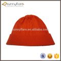 Fashion design cashmere cute cable knit hat for girl